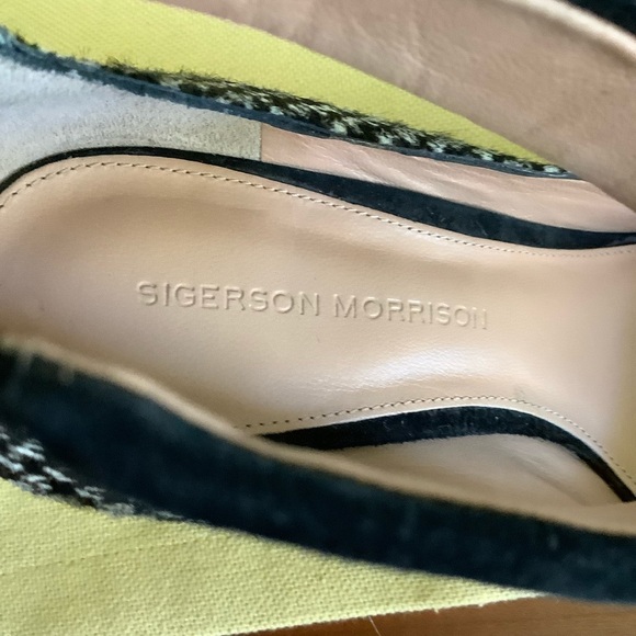 Sigerson Morrison Sanny Pony Heels Sz-8 - Picture 10 of 13